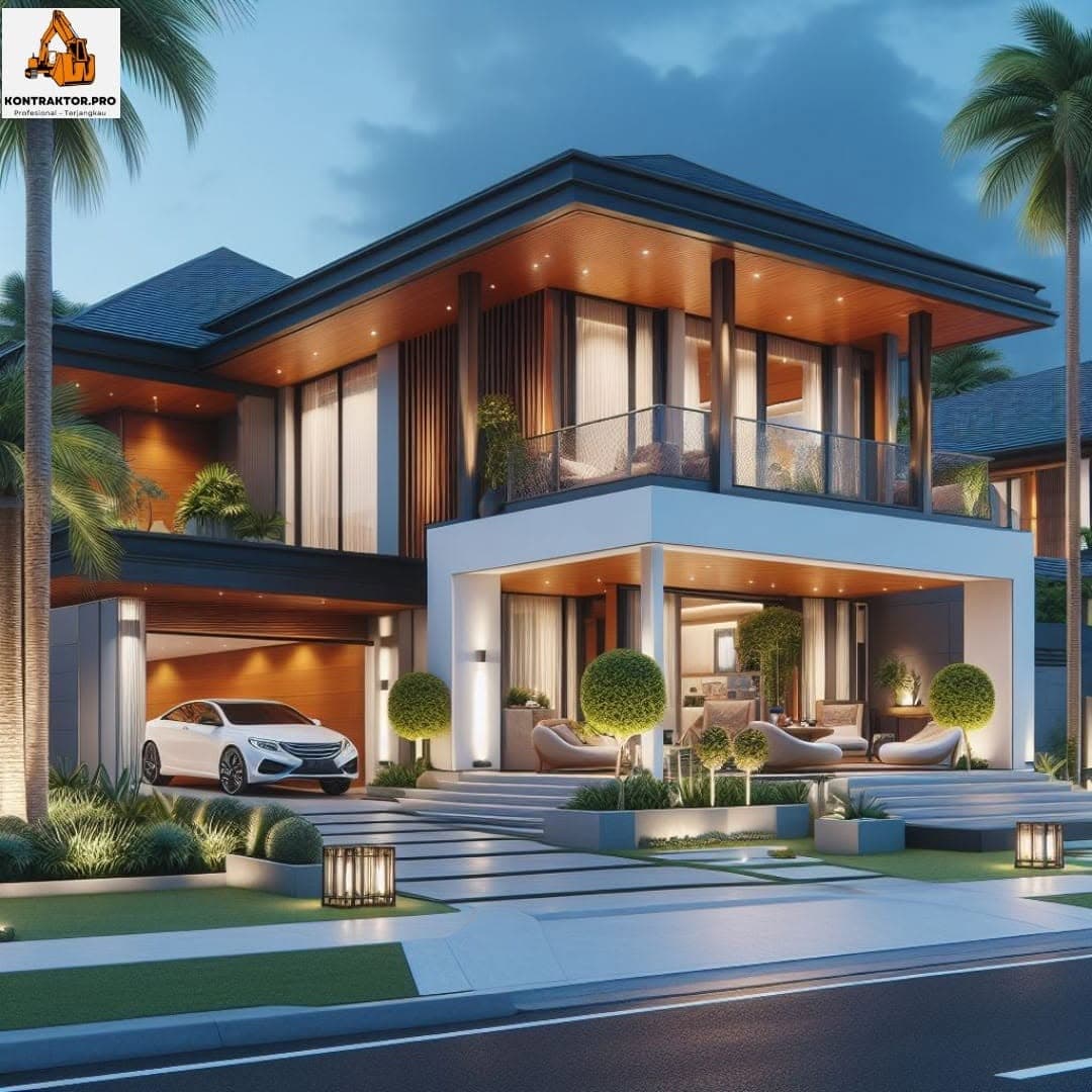 Desain 3D rumah minimalis